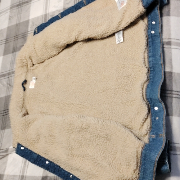 Boys Wonder Nation Denim Jacket Size Large (10-12) Huskey - Picture 2 of 4